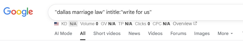 boolean SEO search string