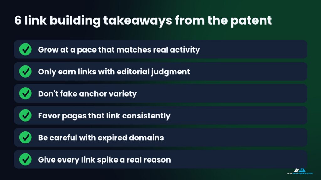 6 link building takeaways from the patent