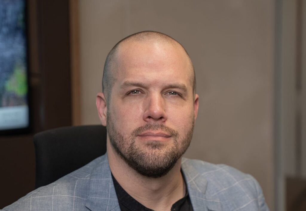 Justin Davis, owner of Link Builders